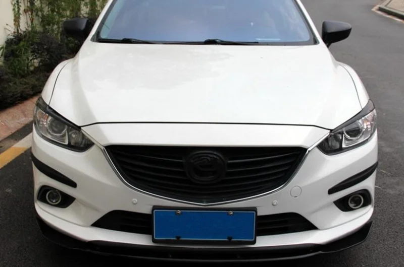 2X углеродное волокно защита переднего и заднего бампера уголок для Peugeot RCZ 206 207 208