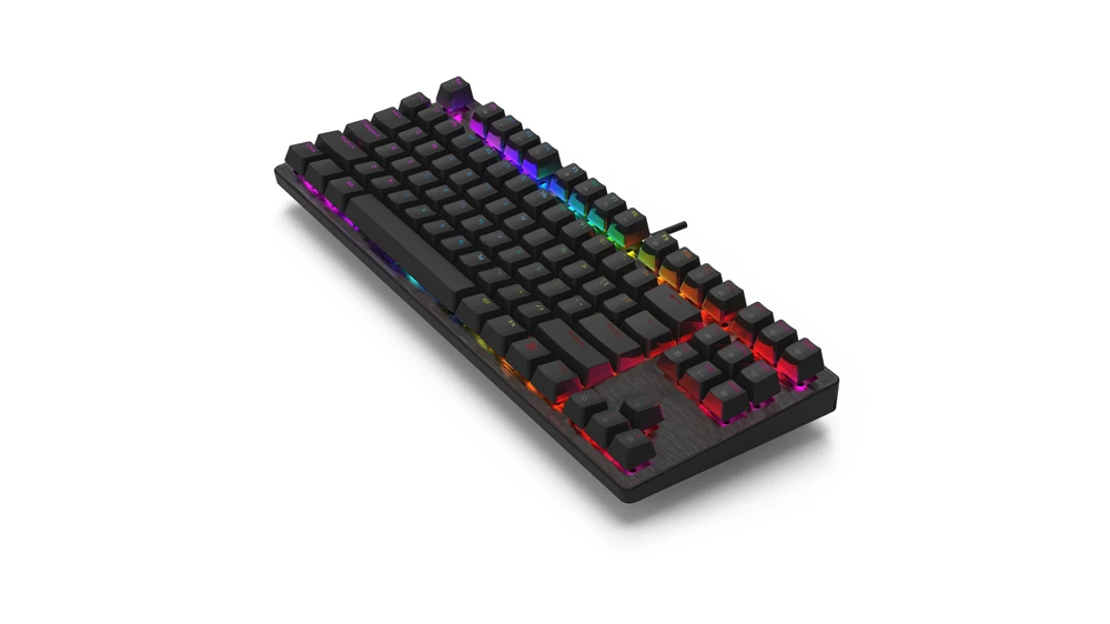 Умная утка xs87 87 Механическая клавиатура 80% TKL Горячая замена переключатель эффект