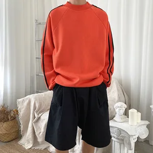 2019 Осенняя Новая модная Свободная Повседневная Толстовка с принтом из хлопка больших размеров