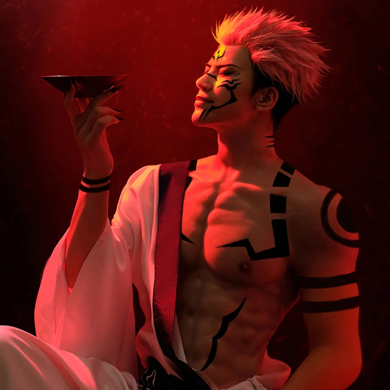 

Smitizen Cosplay Muscle Suit Small Size Upgrade False Chest Fake Muscle Costume Upper Body Belly Realistic Male Breastplate