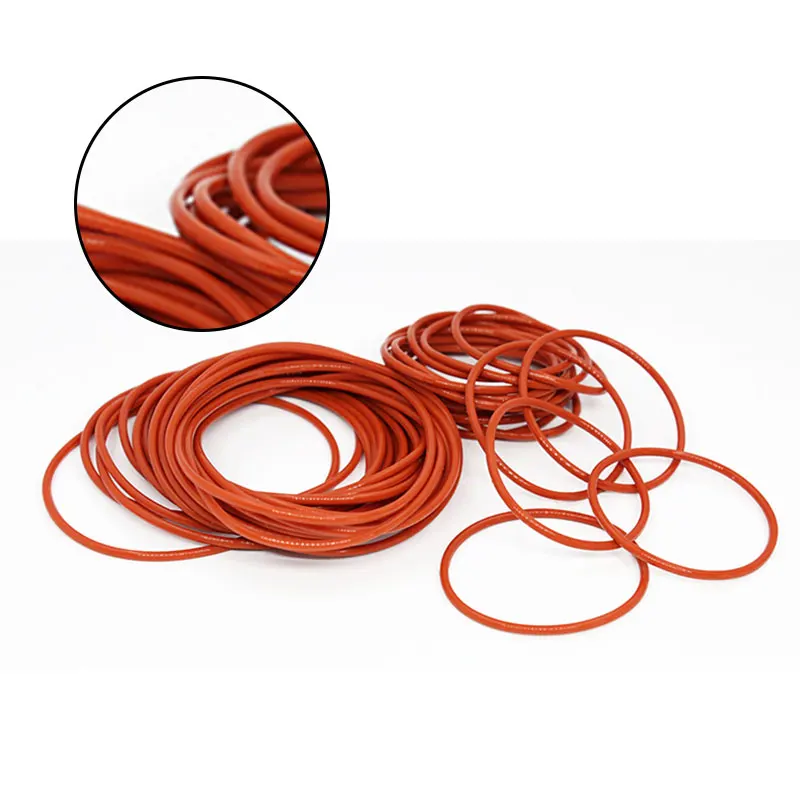 Красные силиконовые кольцо Силиконовое уплотнительное толщиной 1 5 мм OD60/75