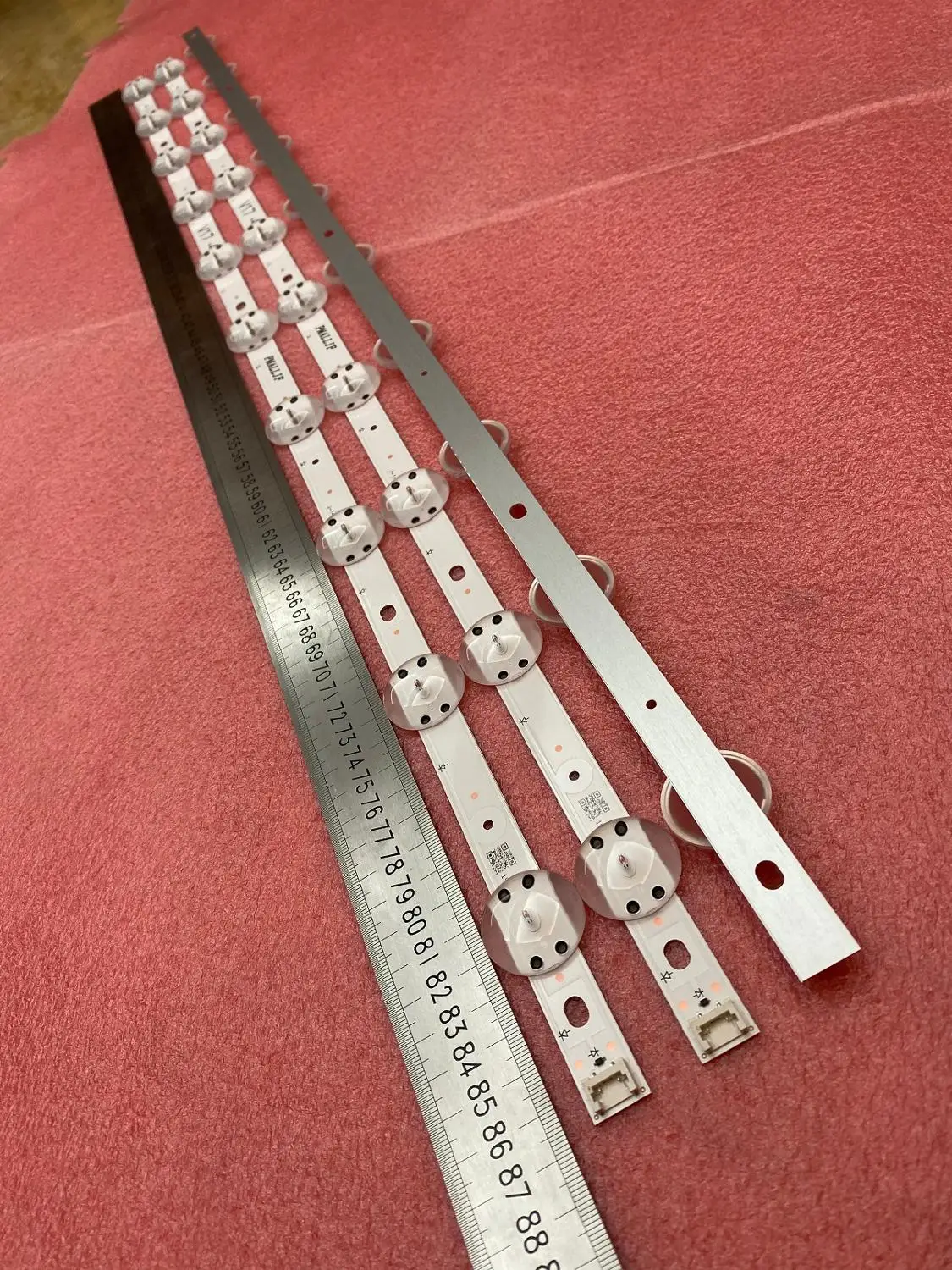 30 шт./лот Светодиодная лента для подсветки LG 43LJ610V 43UJ670V 43LV340C E74739 43 V17 ART3 2867 43uj6525 43uj6565