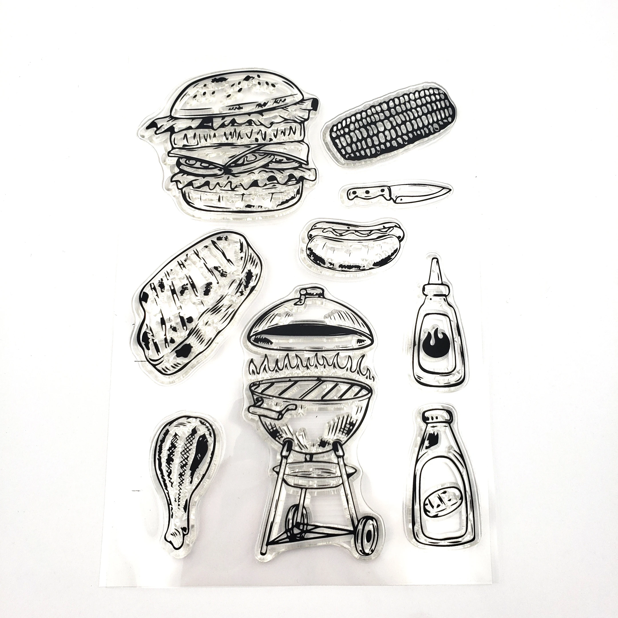 Горячая Распродажа прозрачные розовые штампы/силиконовые уплотнения роликовые