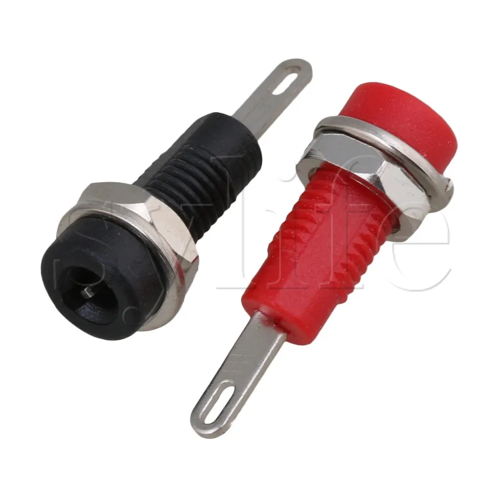 10 шт. зажимного типа &quotбанан&quot Jack для 2 мм Тесты зонд Безопасность защиты