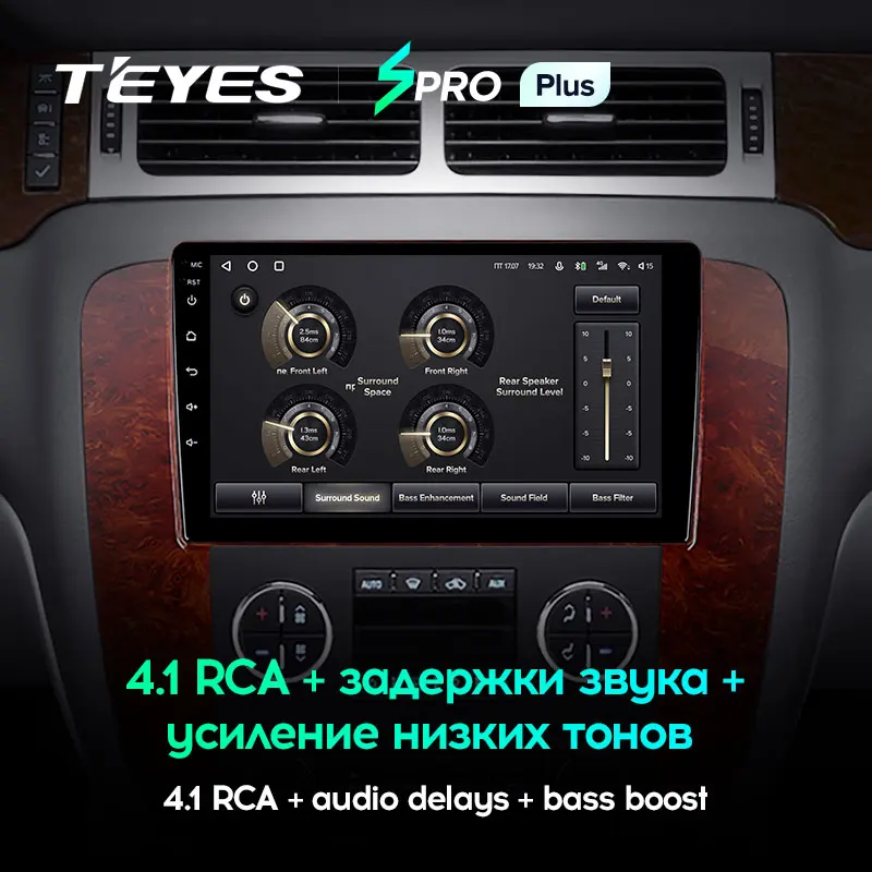 TEYES SPRO Plus Штатная магнитола For GMC Юкон 3 Шевроле Тахо Yukon GMT 900 Chevrolet Tahoe III GMT900 2006 - 2014