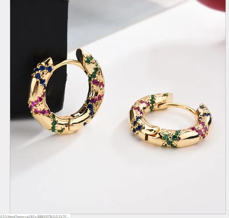 Женский Ретро Модный трендовый обруч с микро-инкрустированным дизайном |