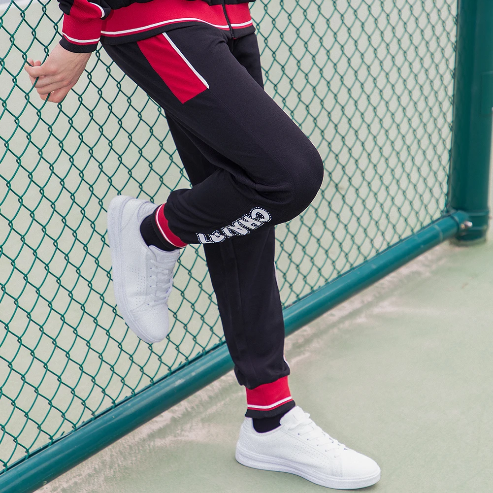 Костюм спортивный мужской из свитшота и брюк на весну/зиму | Мужская одежда