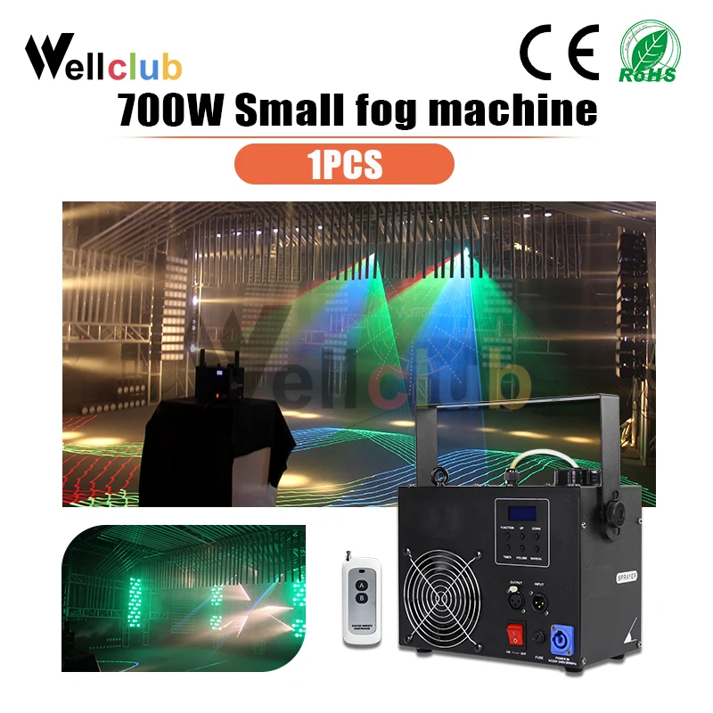 700 Вт маленькая противотуманная машина/дымовая машина Fogger для свадьбы дома