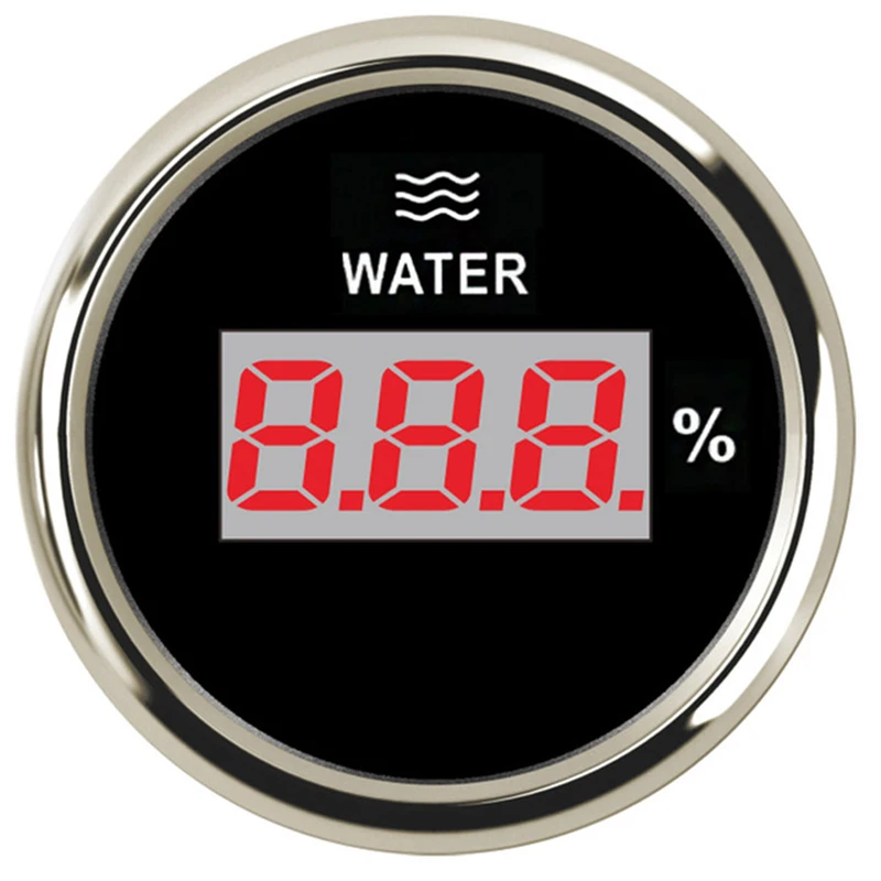 Датчик уровня воды 52 мм 190ohm уровень воды в резервуаре индикатор заряда аккумулятора жидкостный манометр для морской лодки яхты авто красный задний свет 9~ 32 В