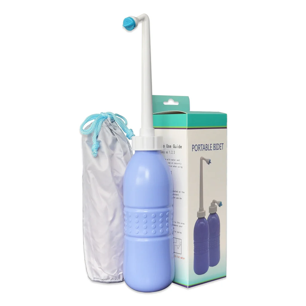 

Portable Bidet Bottle Portatil Hand held Travel Bidet Faucet Fresh Water Sprayer for Personal Hygiene Mom Baby Care by Atalawa