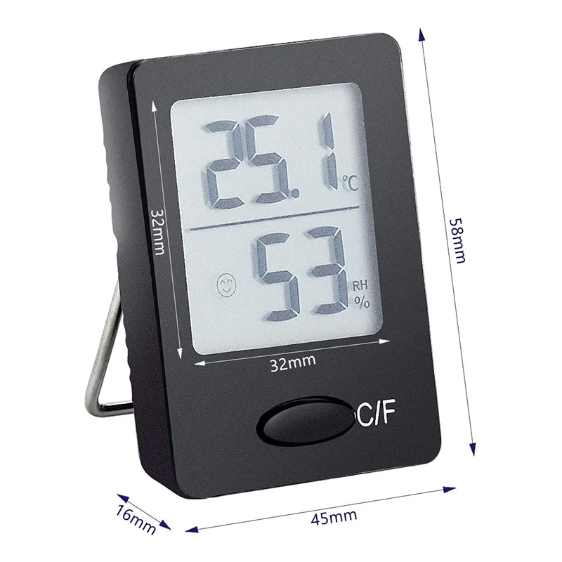 Цифровой термометр гигрометр Термогигрометр индикатор температуры и влажности
