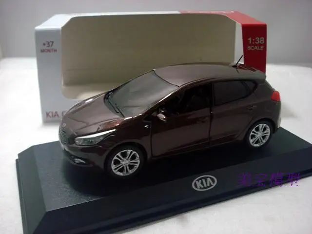 Модель литая в масштабе 1:38 для хэтчбека KIA CEE'D миниатюрная игрушечная машинка из