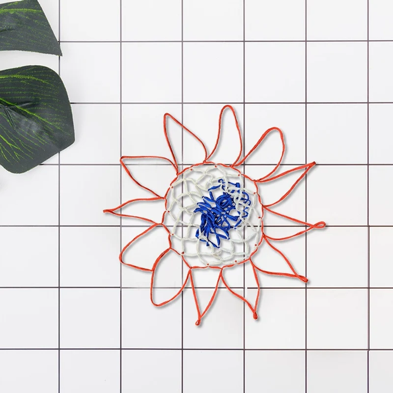 

Three Color Standard Universal Nylon Basketball Net Thread Sports Basketball Hoop Mesh Outdoor Sport Basketball Net