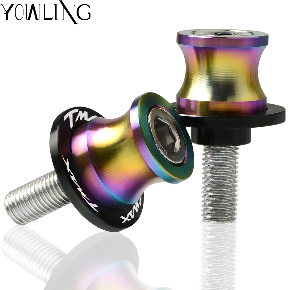 M6 Swingarm Stand Screws Motorcycle Swing Arm Spools Sliders for Yamaha T-MAX 530 500 tamx530 Tmax 2012 2013 2014 2015 2016 2017 |