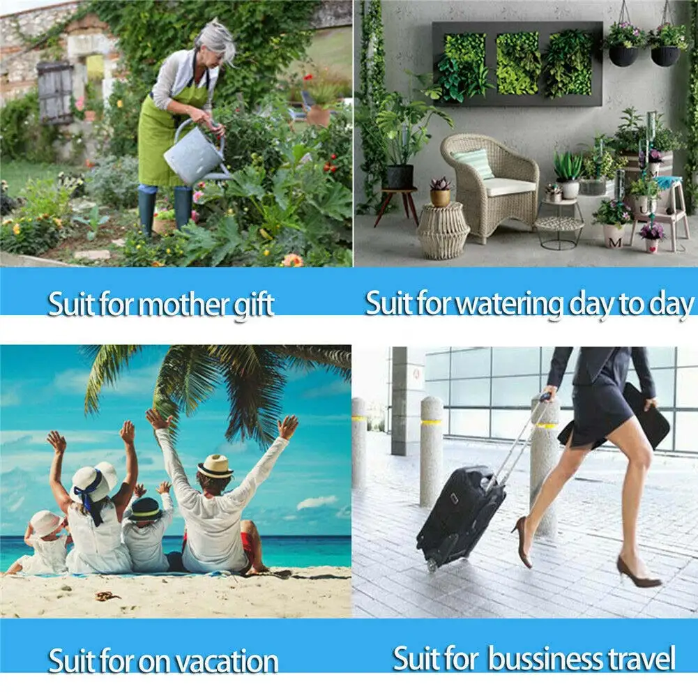 

12Pcs Plant Water Funnel Flower Drip Spikes Automatically Tools Watering Kits Funnel For Garden Plant Arrosage Irrigation