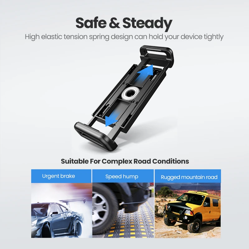 ugreen mobile phone holder car headrest holder for phone tablet backseat mount stand for ipad pro iphone 13 auto headrest holder free global shipping