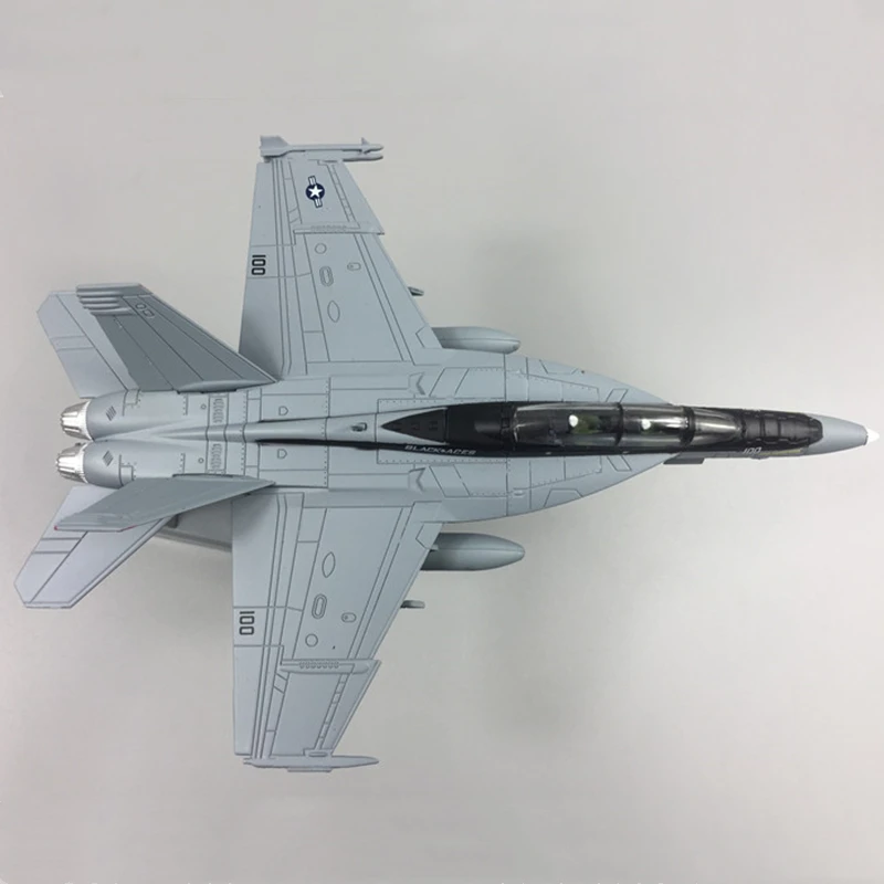19 см 1/100 масштаб F18 F-18 F/A-18 Boeing Hornet многоцелевой истребитель ВВС США литой Самолет Модель Коллекция подарок