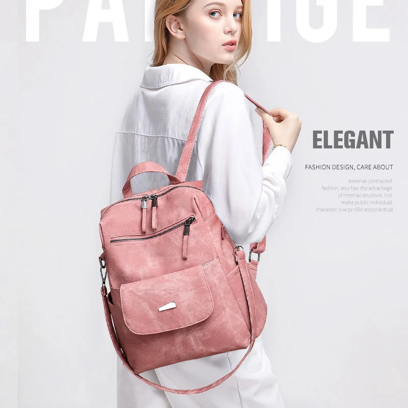 Мода Rugzak женский Mochila PU кожаные школьные сумки для девочек-подростков sac высококачественный Женский рюкзак для путешествий сумка для отдыха XA500H