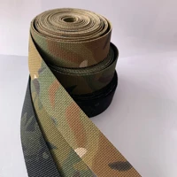 width 2 5cm mc multicam black camouflage webbing non elastic edging strips bag luggage belt fabric accessories 1 meter