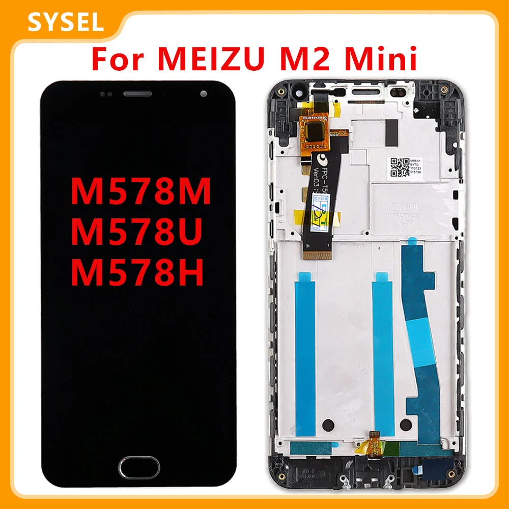 ЖК дисплей KUERT для MEIZU M2 Mini с дигитайзером сенсорная панель стеклянный сенсор в