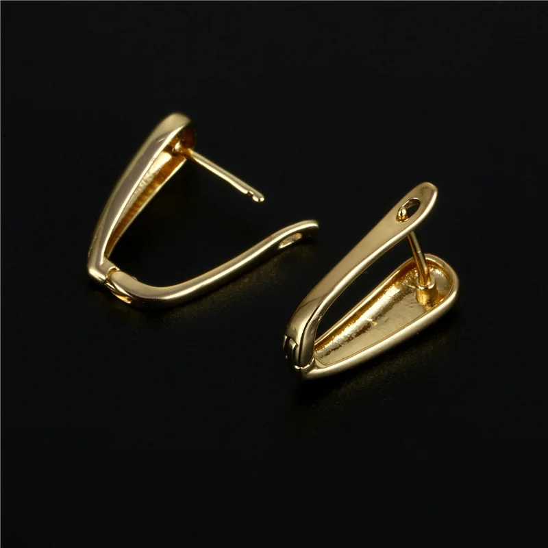 

SIPENGJEL Fashion Geometric Metal U Shaped Earrings Smooth Earrings For Women Jewelry 2021
