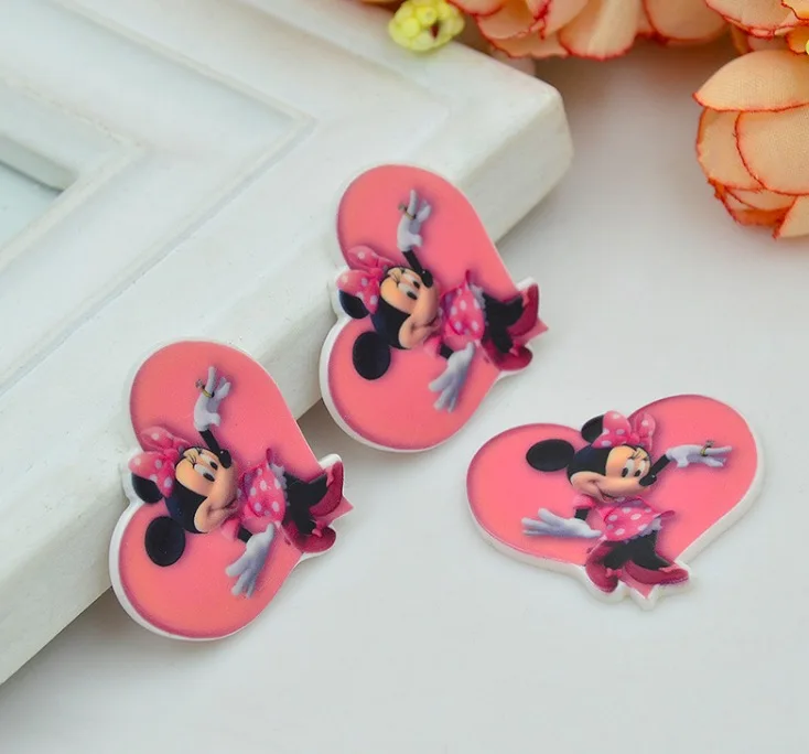 12 шт полимерные амулеты кабошоны панда Шарм для резиновой ленты заколка для волос брошь украшение игрушка кабошоны амулеты - Окраска металла: 122