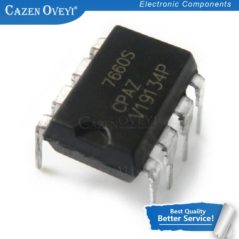 10 шт./лот icl7660scпас ICL7660SCPA ICL7660CPA ICL7660S ICL7660 DIP 8 новая Оригинальная железная