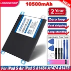 Аккумулятор LOSONCOER A1484 для iPad 5 Air 1, 10500 мАч