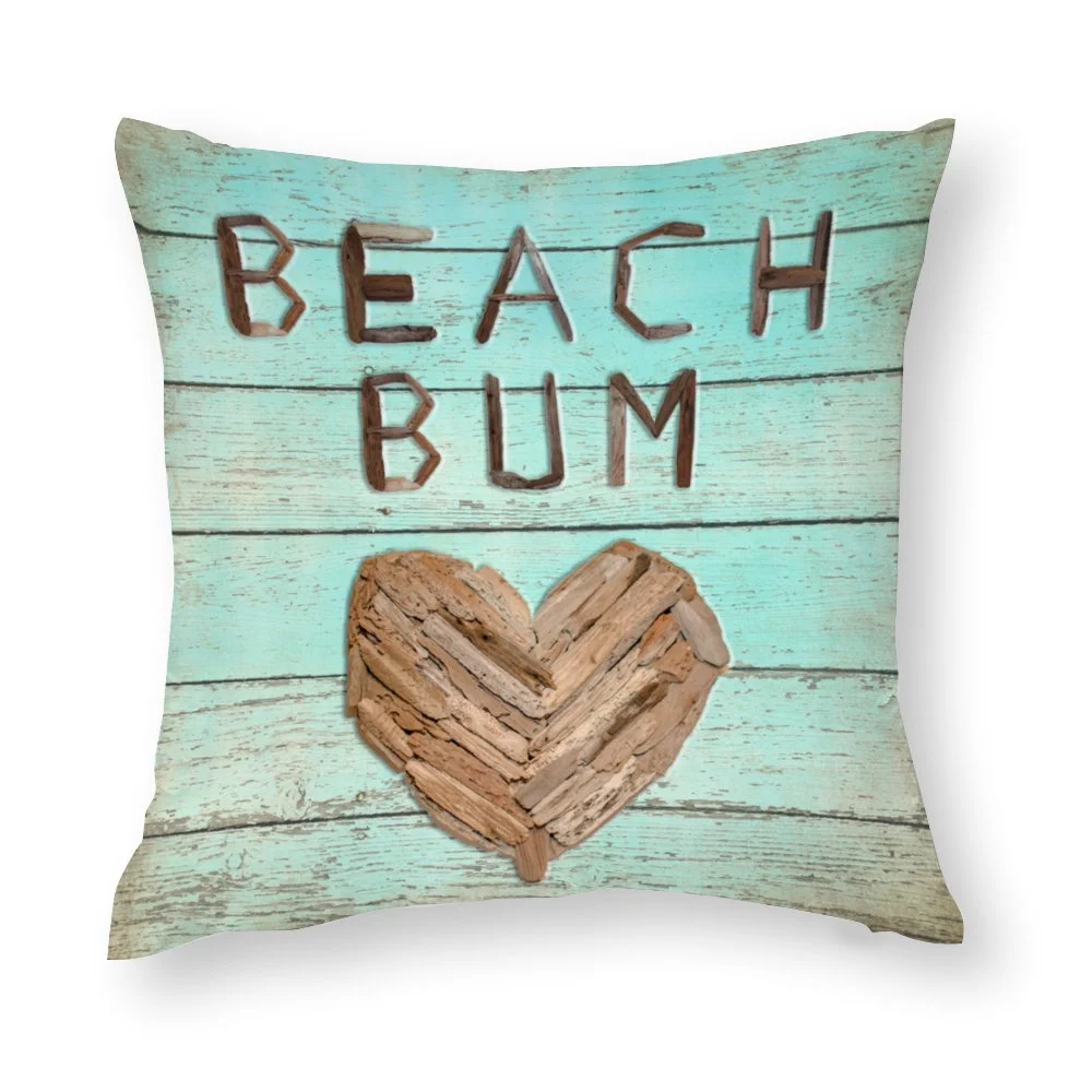 

Beautiful Seashells Printed Cotton Linen Cushion Covers Marine Ocean starfish Home Decor Pillowcases Pop Art Throw Pillow Cases