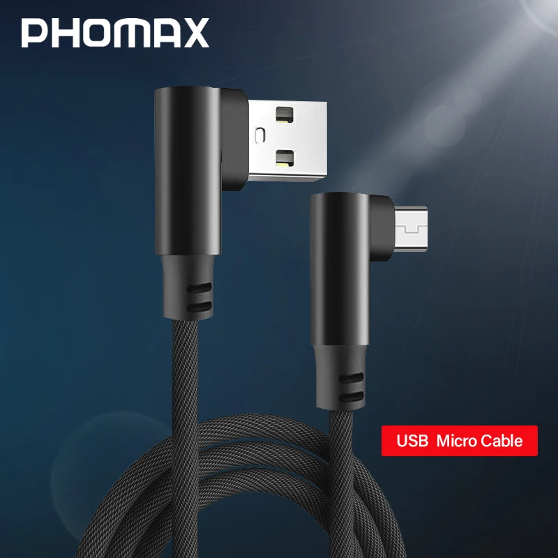 PHOMAX 2 м Micro USB кабель для быстрой зарядки Дата samsung xiaomi mi5 mi6 huawei LG Meizu Android кабели