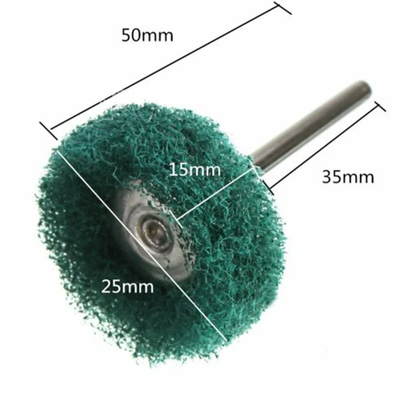 

40pcs 1Inch 25mm Abrasive Buffing Nylon Polishing Wheels Derusting Surface Grinding Sanding Woods Metal Jewelry