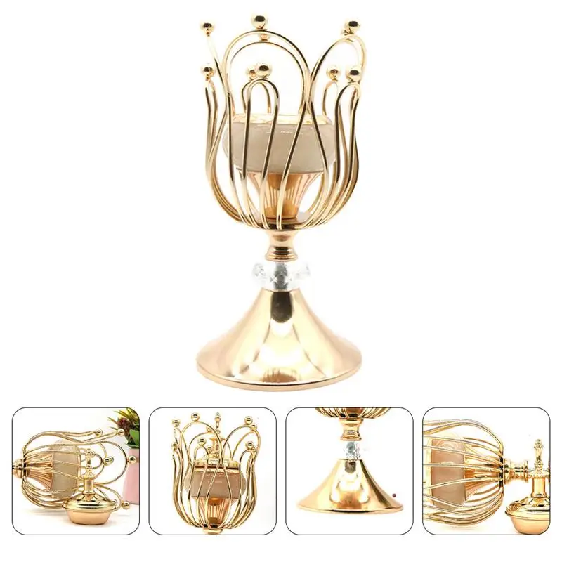 

1pc Home Incense Burner Retro Decoration Incense Holder Incense Furnace Decor Incense Burner