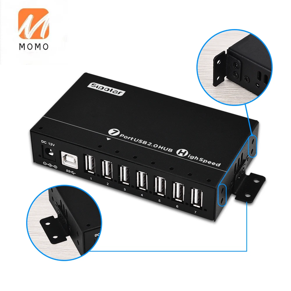 

7 Port s usb-хаб BC1.2 1A высокоскоростной порт зарядки 60W