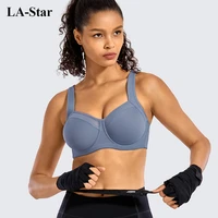 sportswear sports bra for women gym bodycon fitness crop tops female womens high impact underwire powerback support streetwear