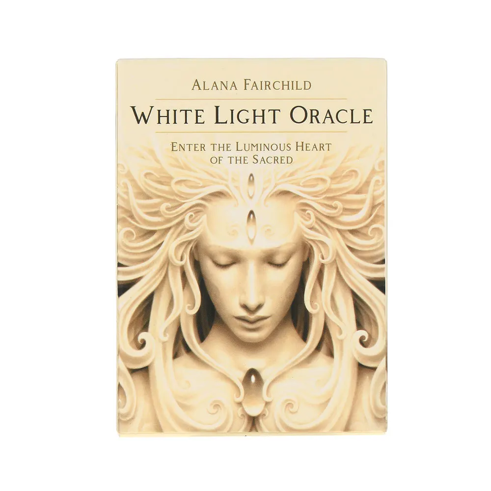 

NEW Tarot White Light Oracle Cards For Fate Divination Board Family Party Playing Card Game Tarot And Variety Of Tarot Options