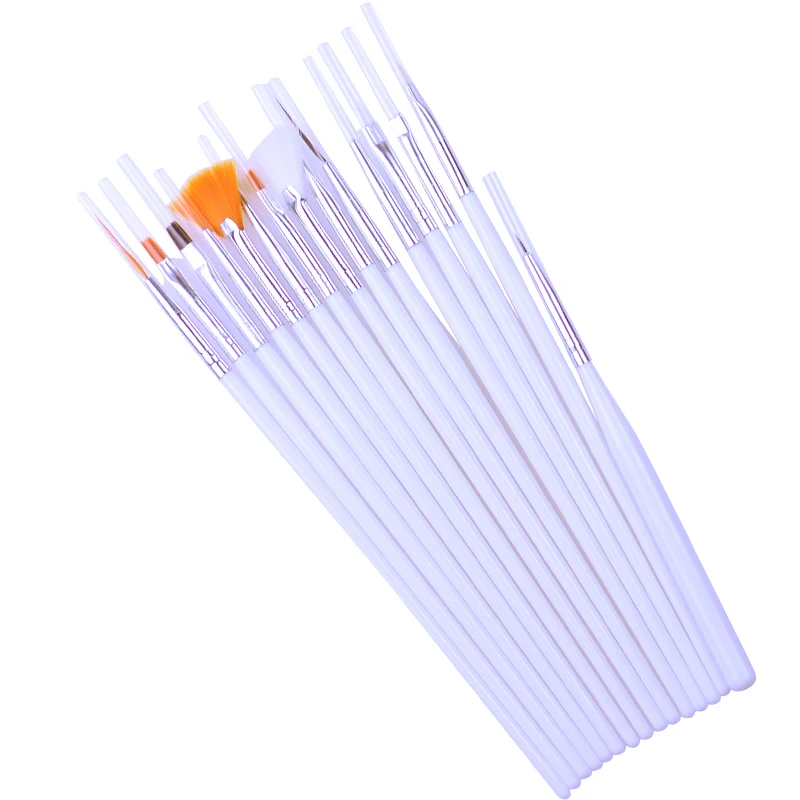 

Nail Beauty Set Tools Nail Art Design Brush Drawing Brushes Dotting Pen Nail Art Palette Practice Finger For Nail Base Tool Set