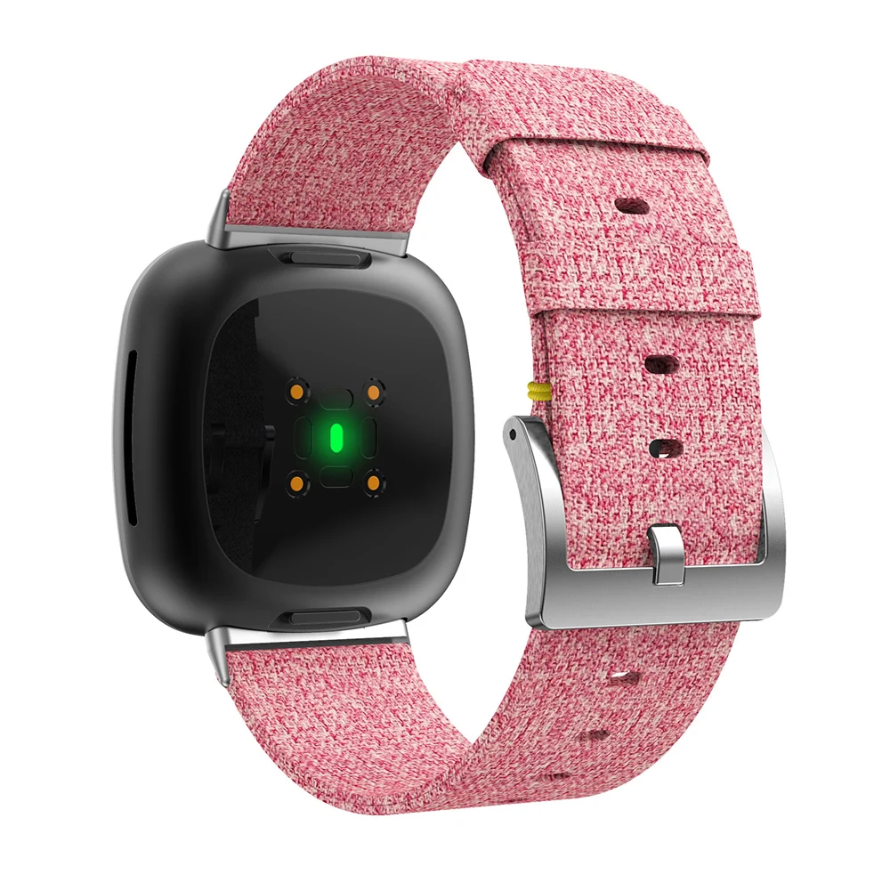 Тканевый ремешок для Fitbit Versa 3 ремешка нейлоновый тканый браслет мужчин t Versa3