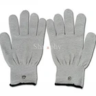 5 пар проводящий Серебристая волоконный электрод массажные перчатки Применение с десятки подразделение