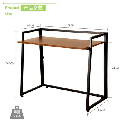 

Computer desk folding table home folding notebook desk portable desktop study desk writing desk