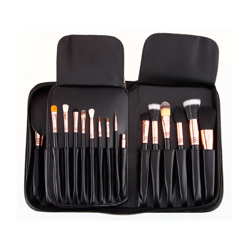 Новые 29 шт. кисти для макияжа в виде животных набор инструментов шерстяных кистей