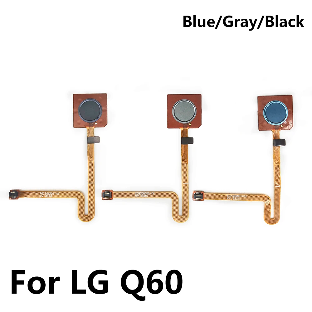 Главная Кнопка Датчик отпечатков пальцев кнопка гибкий кабель лента для LG Q60 LMX525