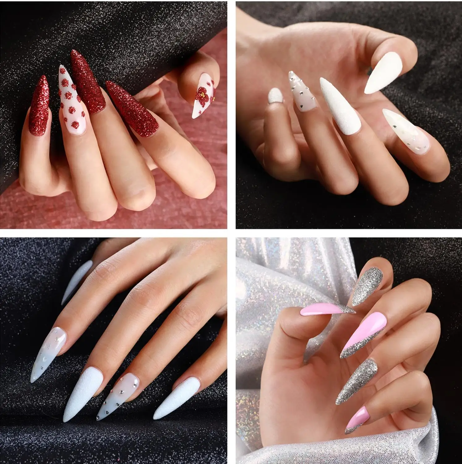 Набор для маникюра COSCELIA акриловый набор ногтей все набора украшений дизайна