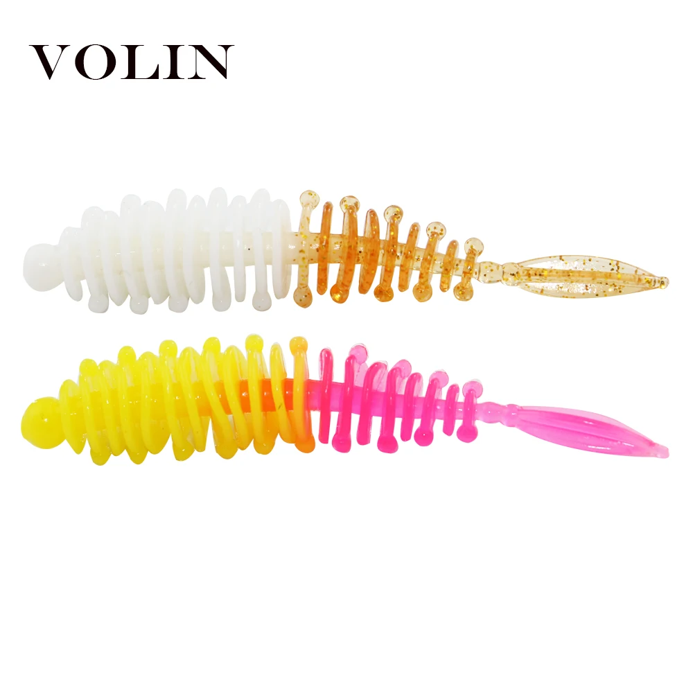 Приманка рыболовная VOLIN силиконовая 40 мм 1 2 г 15 шт. воблеры свимбейт | Спорт и