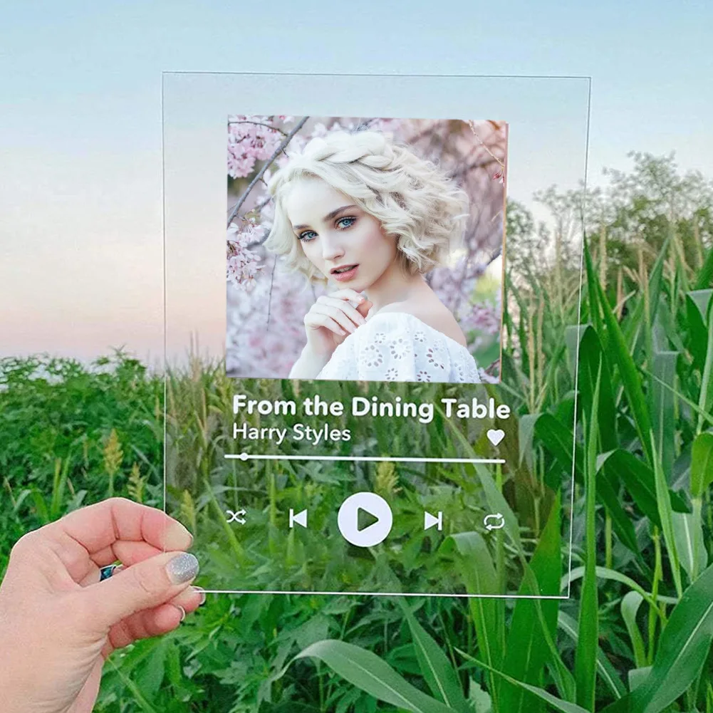 Funda acr&iacute;lica personalizada para &aacute;lbum, cubierta ancha de 8x10 pulgadas de altura, regalo para amantes, amigos y familia, nueva-4