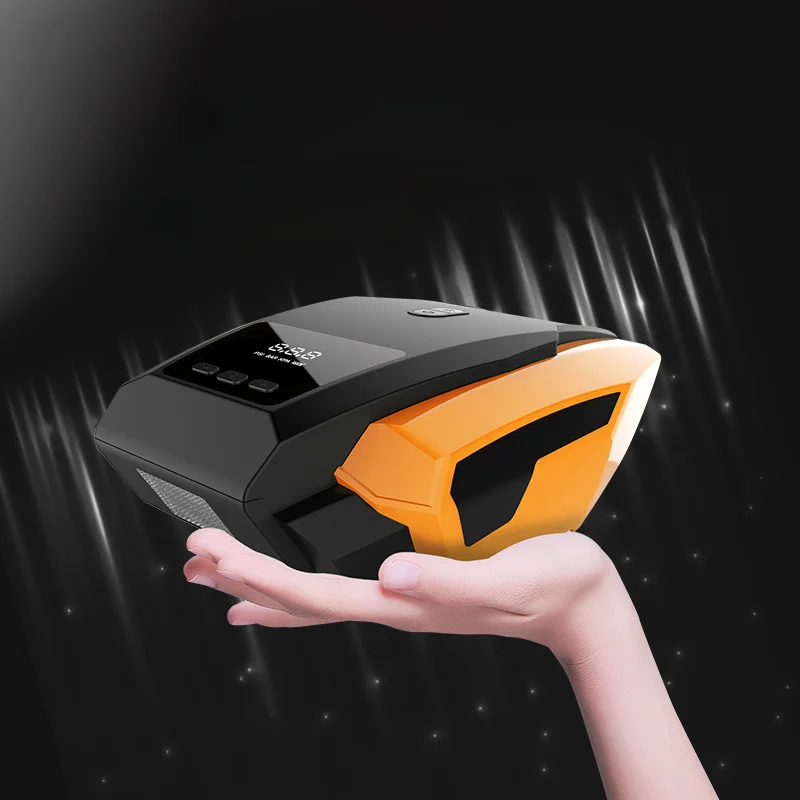 Домашний автомобильный двухцелевой воздушный насос автоматический компрессор