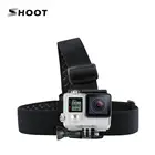 Крепление на голову для камеры GoPro HD Hero, на эластичных регулируемых ремнях для моделей 1234567 SJCAM Black Action