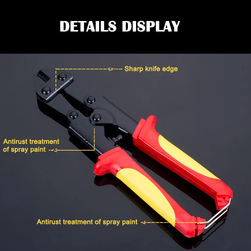 Горячие легированные стальные болты резак 8 &quotболты проволочный зажим режущие