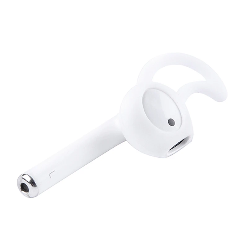 Защитные накладки для наушников Apple Airpods спортивные из мягкого силикона