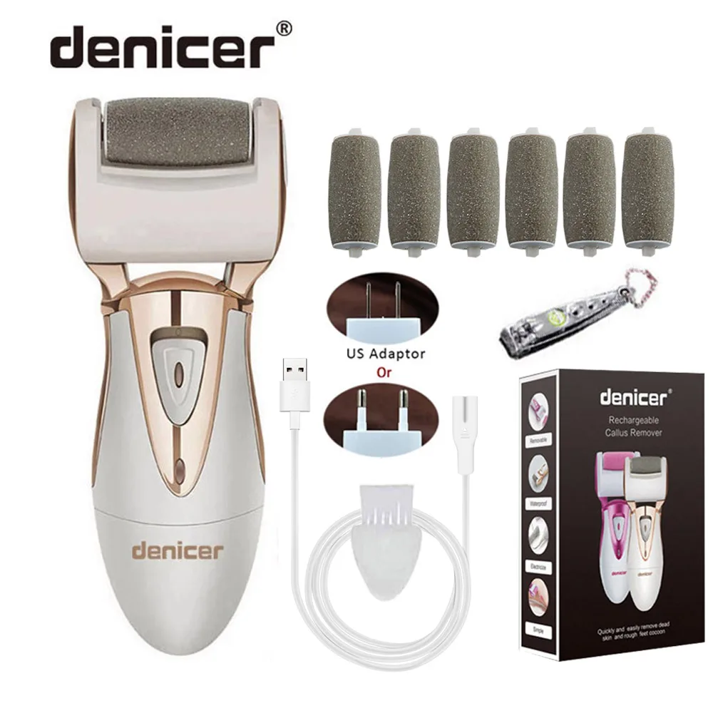 Rechargeable Pedicure Machine Health Foot Care Pedicura Tools Electric denicer Pedicure Foot File for Heel Callus Remover