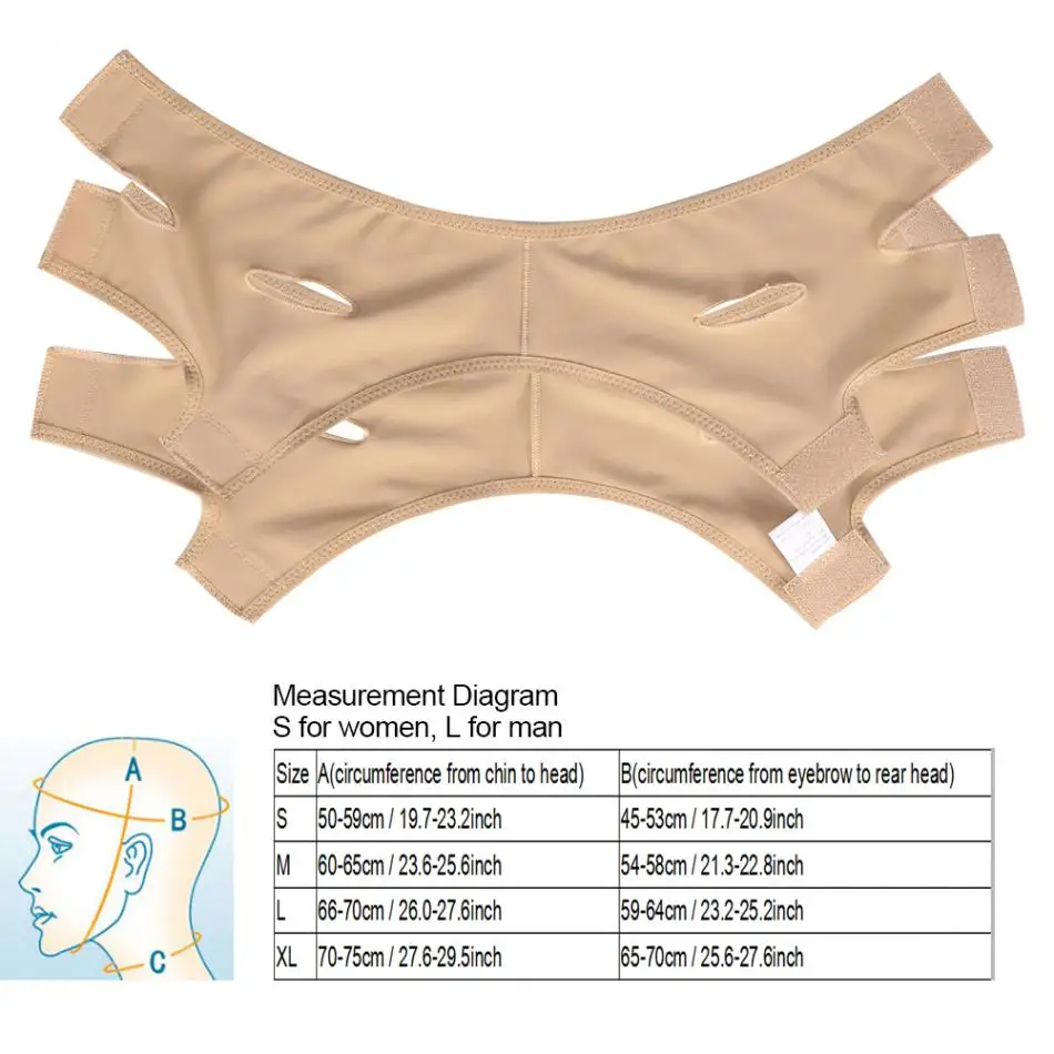 

Face Lifting Mask Slimming V Shaper Lift Belt Sleeping Masster Double Chin Shaper Bandage Double Chin thin Tighten Face Bandage
